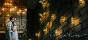 twinkle lights inside of veltres wedding and event center plum pa wedding reception