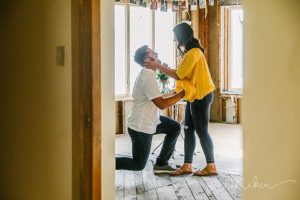 a surprise proposal in a gutted renovated home in indiana pa