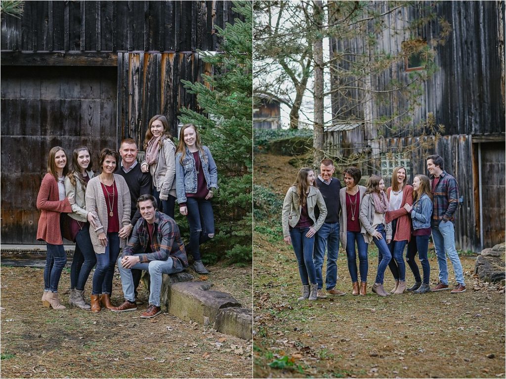 large family with siblings