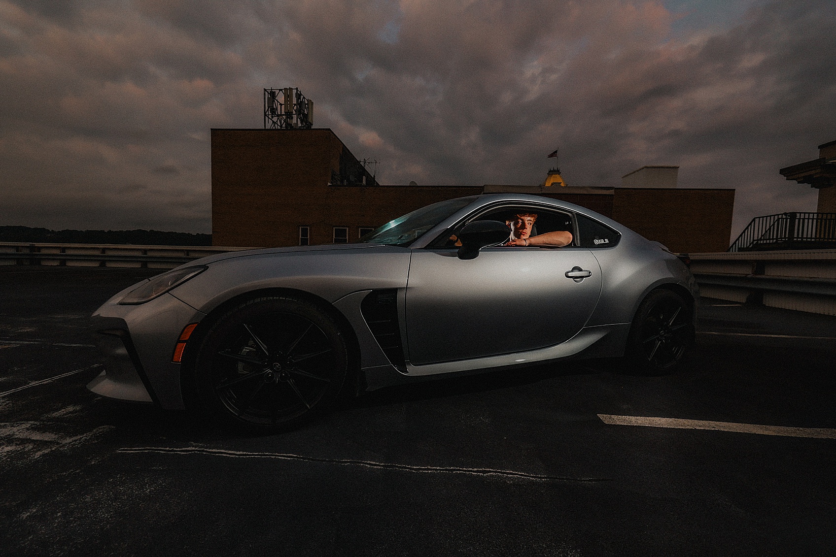Faith, Music & Cars | Indiana PA Senior Photos